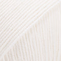 BABY MERINO UNI COLOUR 01 white