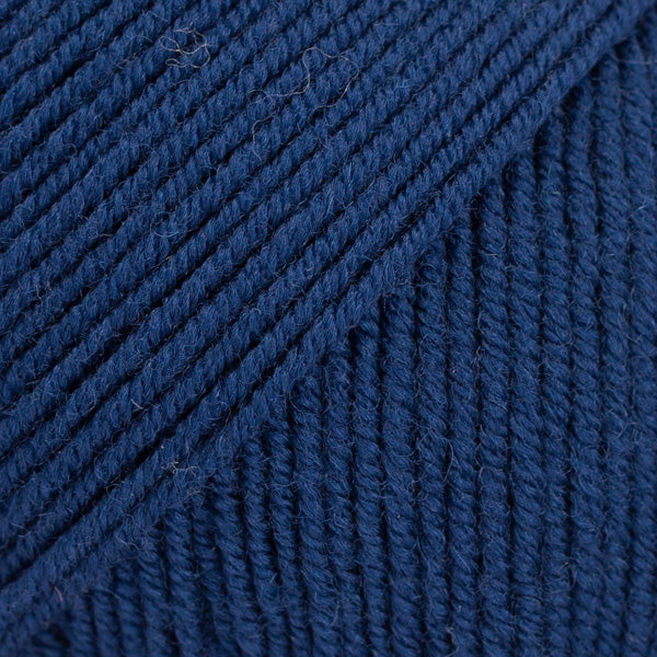 BABY MERINO UNI COLOUR 13 navy blue