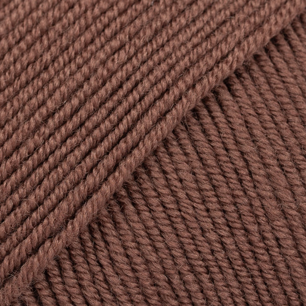BABY MERINO UNI COLOUR 52 chocolate